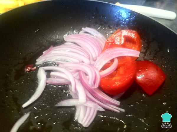 Recette de Truite au four aux légumes - Étape 4