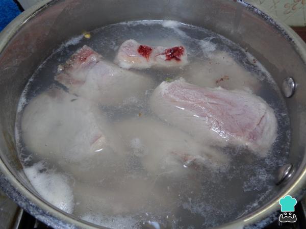 Recette des Ribs à la sauce verte - Étape 2