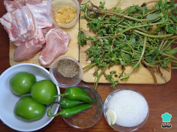 Recette Côtes levées à la sauce verte - Étape 1