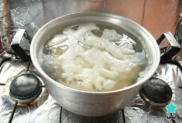 Recette de gnocchis de manioc pour coeliaques - Étape 1