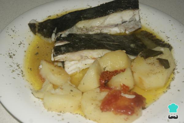 Recette de Turbot au four avec pommes de terre au four - Étape 8