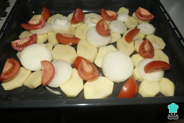 Recette du Turbot au four avec pommes de terre au four - Étape 4