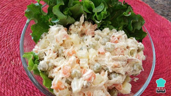 Recette de salade froide de poulet - Étape 4