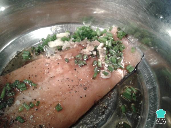 Recette de Saumon Mariné au Soja et Sésame - Étape 3