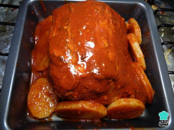 Recette de Filet de Porc Mariné au Four avec Pommes de Terre - Étape 11