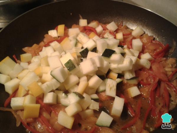 Recette de Merlu en sauce aux légumes - Étape 6