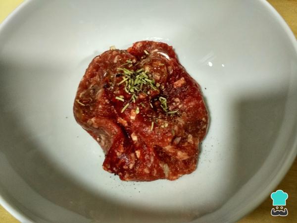 Recette de Burgers d'Halloween - Étape 2