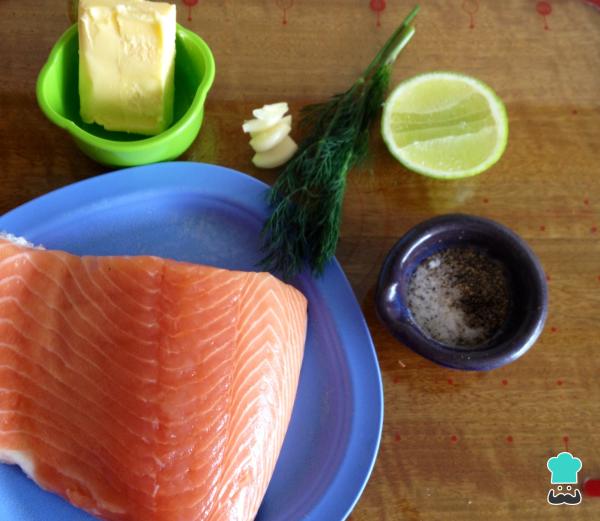 Recette de Papillote de Saumon au Four - Étape 1