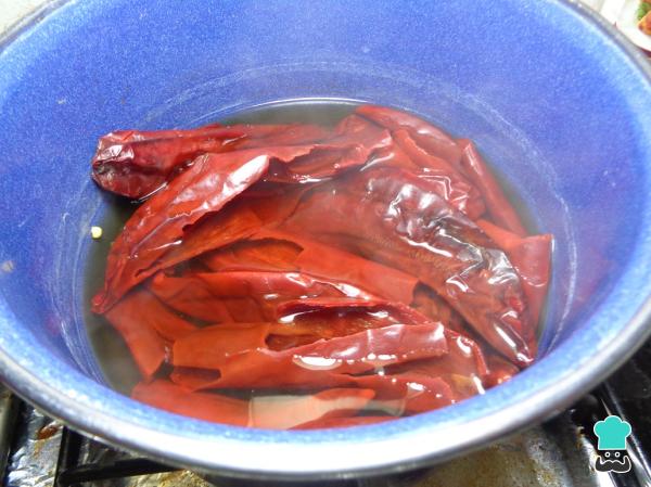 Recette de Mixiotes de Bœuf aux Nopales - Étape 2