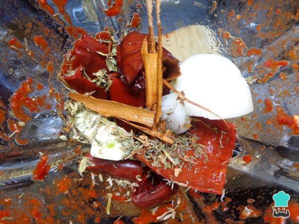 Recette de Mixiotes de Bœuf aux Nopales - Étape 3