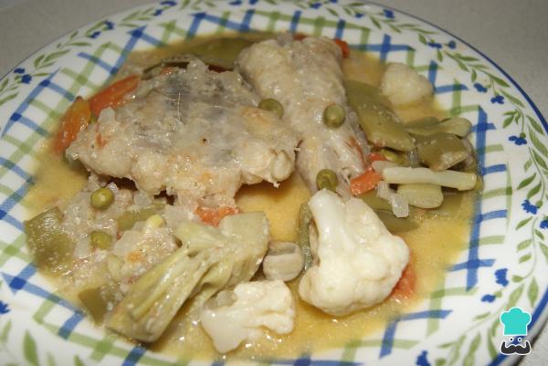 Recette de Lotte mijotée aux légumes - Étape 8