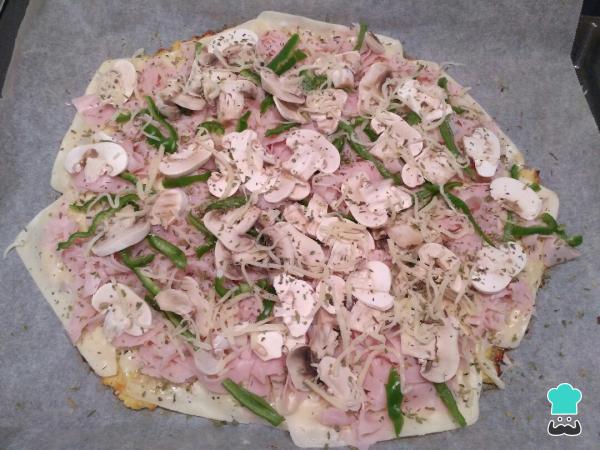 Recette de pâte à pizza à base de chou-fleur - Étape 5