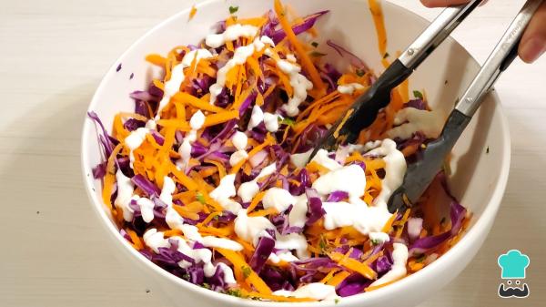 Recette de salade de chou sucré - Étape 5