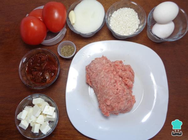 Recette de Chipotle Albondigas farcis au fromage - Étape 1