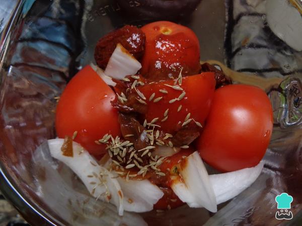 Recette de Chipotle Albondigas farcis au fromage - Étape 8