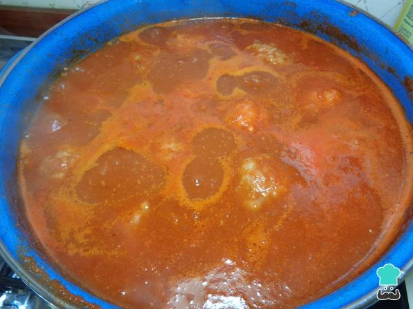 Recette de Boulettes de viande au chipotle farcies au fromage - Étape 10