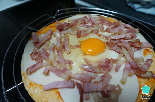 Recette de pizza aux tortillas de blé - Étape 5