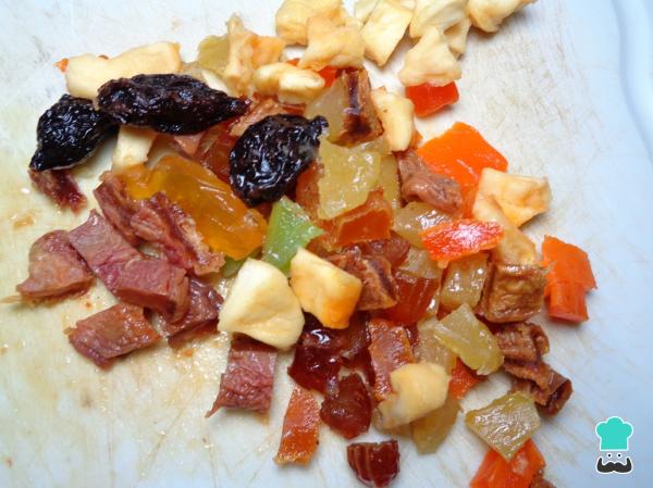 Recette de longe farcie enchilée au four - Étape 7