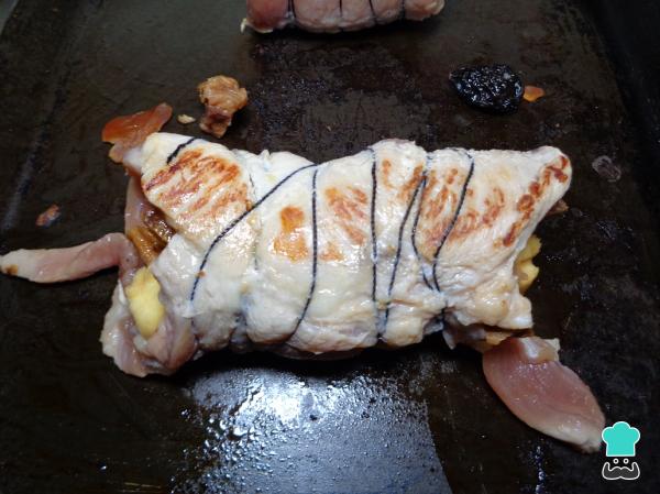 Recette de longe farcie enchilée au four - Étape 10