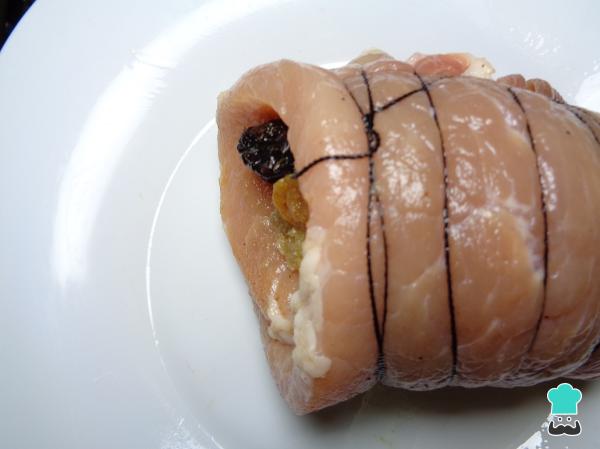 Recette de longe farcie enchilée au four - Étape 9