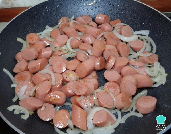 Recette Saucisses au ketchup et valentina - Étape 6