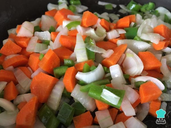 Recette de macaronis végétariens gratinés - Étape 2