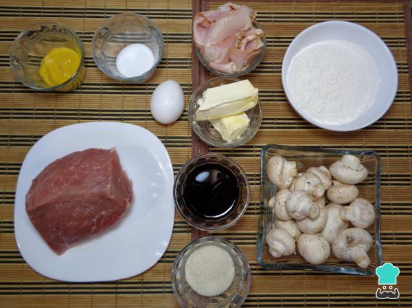 Recette de Surlonge Wellington à la sauce Pedro Ximénez - Étape 1