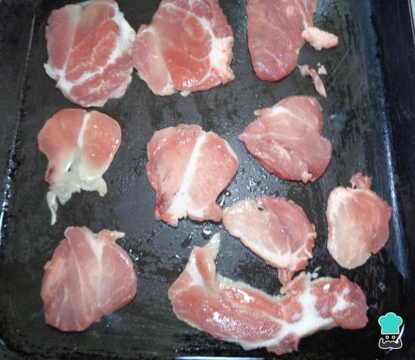 Recette de gâteau de longe de porc - Étape 2