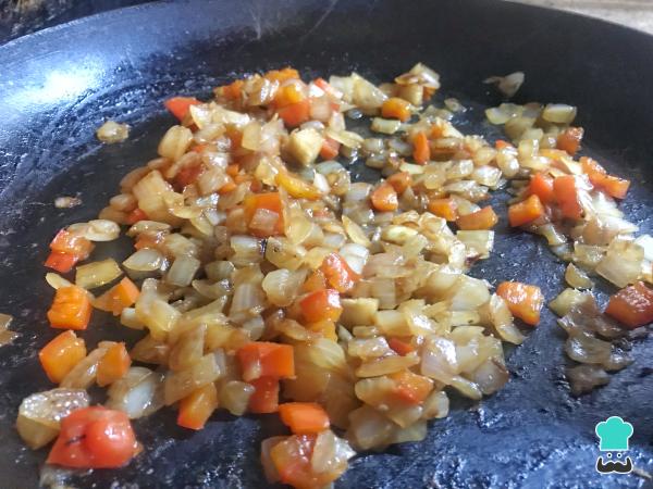 Recette de Tarte au thon et fromage - Étape 2