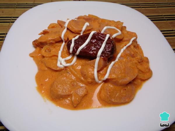 Recette de Saucisses chipotle à la crème - Étape 9