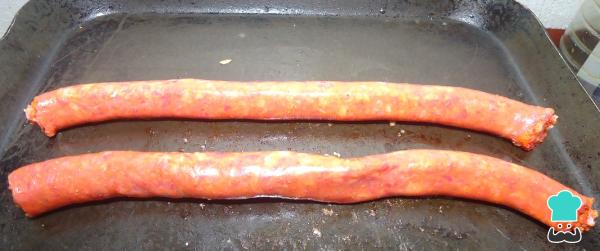 Recette Chistorra au fromage - Étape 6