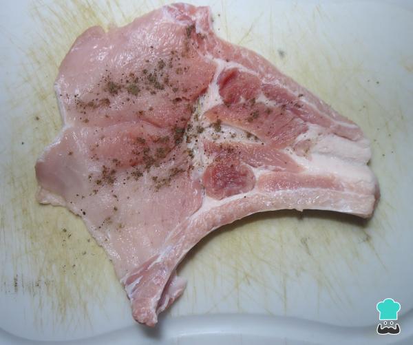 Recette de Côtelettes de porc à la sauce chipotle - Étape 4