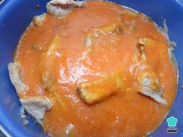 Recette de Côtelettes de porc à la sauce chipotle - Étape 8