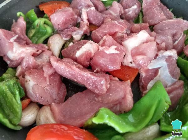 Recette de Longe frite aux poivrons - Étape 5