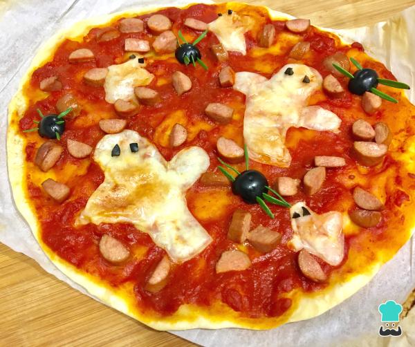 Recette de pizza d'Halloween pour les enfants – Étape 7