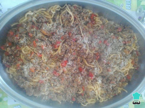 Recette de nouilles maison au tuco - Étape 6