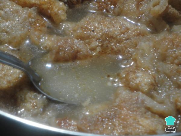 Recette de chicharrón à la sauce verte - Étape 3