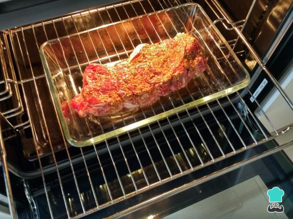Recette de Longe de Boeuf au Four à la Moutarde - Étape 5