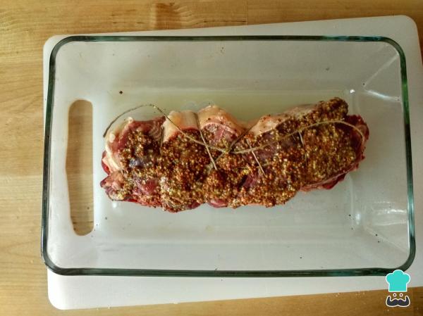 Recette de Longe de Boeuf au Four à la Moutarde - Étape 4