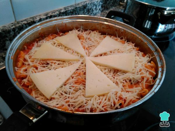 Recette de macaronis aux restes de viande - Étape 7