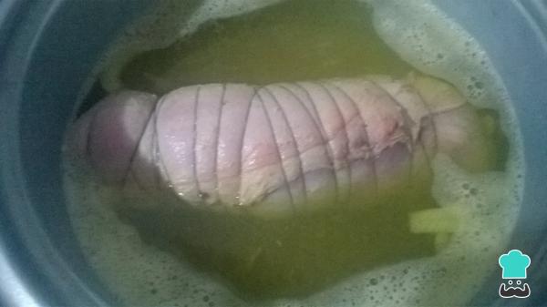 Recette Overbelly farcie au jambon et fromage - Étape 8