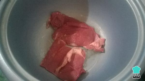 Recette de Steak de Bœuf à l'Oignon - Étape 2