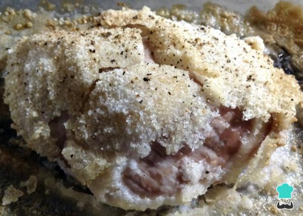 Recette de jambon rôti au sel - Étape 4