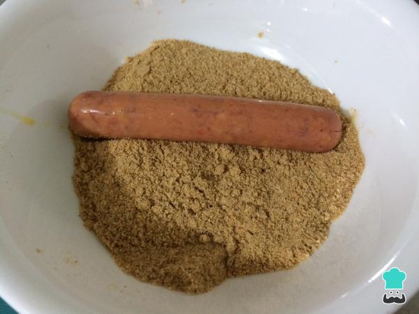 Recette de Saucisses Panées - Étape 3