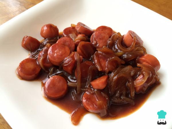 Recette Saucisses au vin rouge - Étape 5