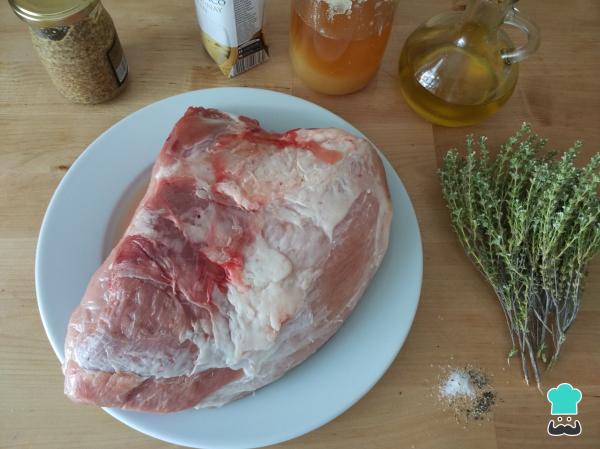 Recette de Jambon rôti au miel et à la moutarde - Étape 1