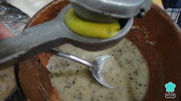 Recette Mojarra avec mojo à l'ail - Étape 4