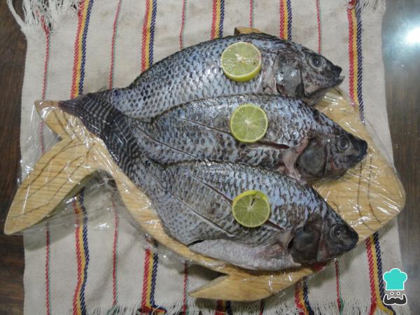 Recette Mojarra avec mojo à l'ail - Étape 2