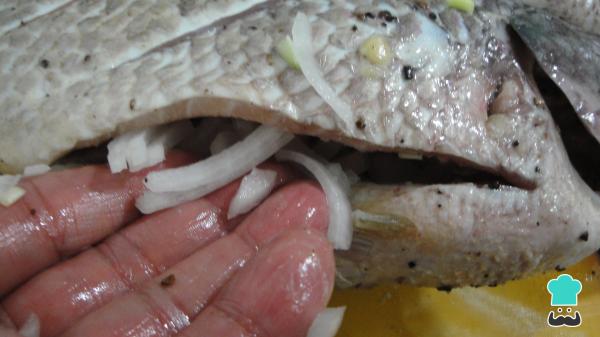 Recette Mojarra avec mojo à l'ail - Étape 6