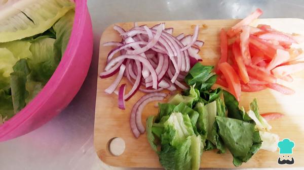 Recette de salade de poulet et de pommes de terre - Étape 2